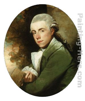 Man in a Green Coat painting - Gilbert Stuart Man in a Green Coat art painting